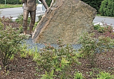 Schmugglerstatue Mützenich, © Jaqueline Huppertz Schmugglerstatue Mützenich, © Jaqueline Huppertz