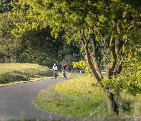 RurUfer-Radweg im Rurtal zwischen Hausen und Blens, © Dennis Stratmann | Grünmetropole e.V. RurUfer-Radweg im Rurtal zwischen Hausen und Blens, © Dennis Stratmann | Grünmetropole e.V.