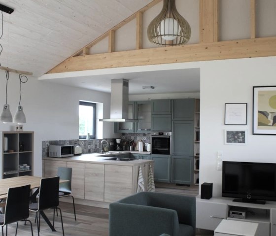 Gemütlich-moderner Wohnbereichc, © FeWo Eifel-Eichen Gemütlich-moderner Wohnbereichc, © FeWo Eifel-Eichen