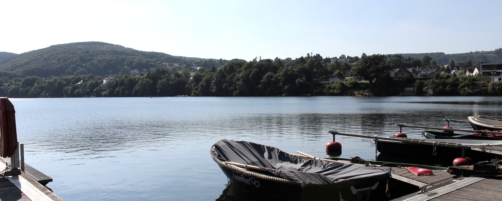 Staubecken Obermaubach, © Rureifel-Tourismus e.V. Staubecken Obermaubach, © Rureifel-Tourismus e.V.