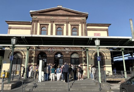 Bahnhofsführung, © Win.dn GmbH Bahnhofsführung, © Win.dn GmbH