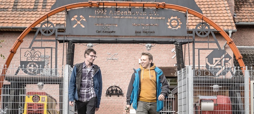 Eingang Bergbaumuseum Aldenhoven, © Dennis Stratmann | Kreis Düren Eingang Bergbaumuseum Aldenhoven, © Dennis Stratmann | Kreis Düren