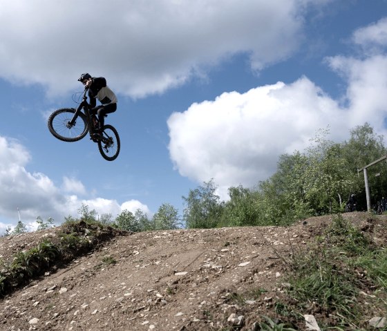 Nach dem Start geht es hoch hinaus!, © Rureifel-Tourismus e.V. Nach dem Start geht es hoch hinaus!, © Rureifel-Tourismus e.V.