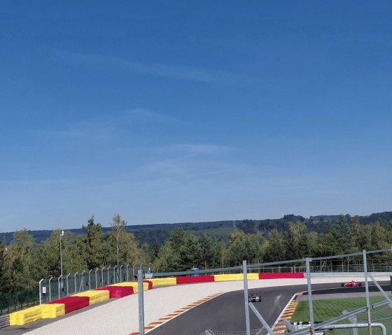 Rennstrecke von Spa in Ostbelgien Rennstrecke von Spa in Ostbelgien