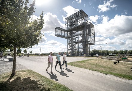 Der stählerne Riese Indemann im Kreis Düren., © Dennis Stratmann | Kreis Düren Der stählerne Riese Indemann im Kreis Düren., © Dennis Stratmann | Kreis Düren