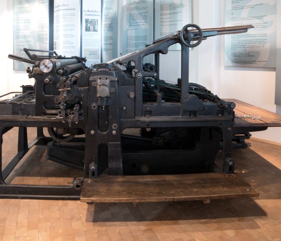 Historische Maschinen, © Druckereimuseum Weiss Historische Maschinen, © Druckereimuseum Weiss