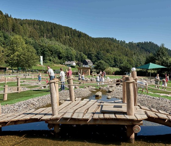 Auch das Wasser ist im Spiel, © Landhotel Kallbach Auch das Wasser ist im Spiel, © Landhotel Kallbach