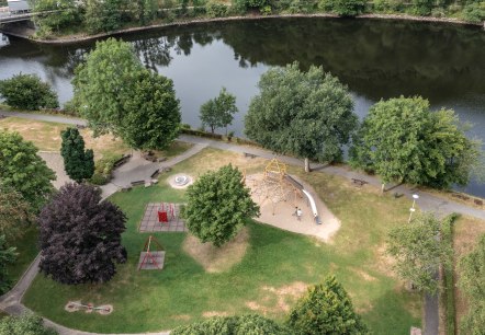 Spielplatz Einruhr am Obersee, © Eifel Tourismus GmbH, Tobias Vollmer Spielplatz Einruhr am Obersee, © Eifel Tourismus GmbH, Tobias Vollmer