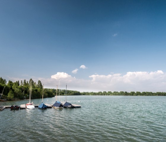 Seegelboote am Blaustein-See, © StädteRegion Aachen Seegelboote am Blaustein-See, © StädteRegion Aachen