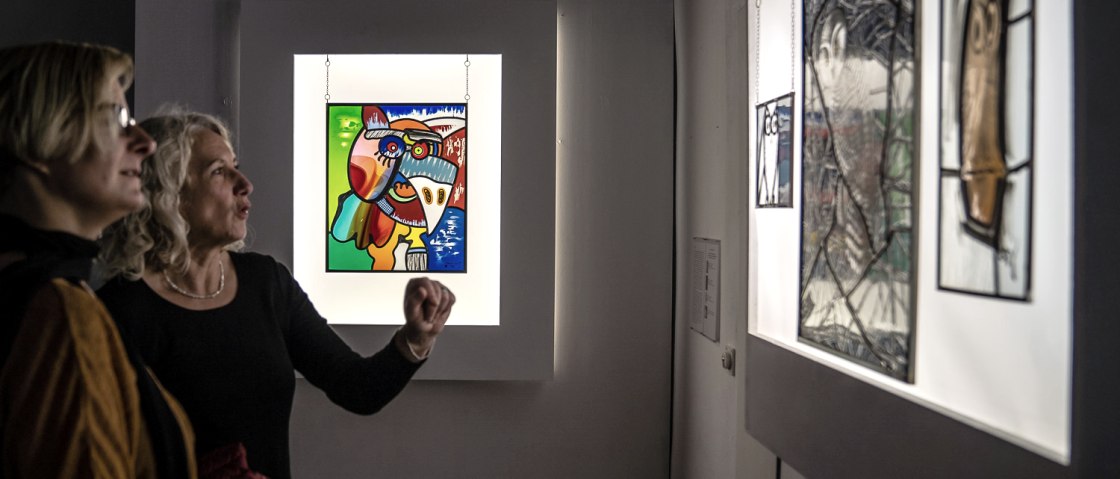 Deutsches Glasmalerei-Museum Linnich, © Dennis Stratmann | Kreis Düren Deutsches Glasmalerei-Museum Linnich, © Dennis Stratmann | Kreis Düren