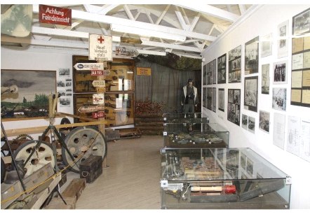 Ein Blick in das Museum, © Museum Hürtgenwald 1944 und im Frieden Ein Blick in das Museum, © Museum Hürtgenwald 1944 und im Frieden