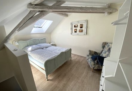 Schlafzimmer, © Ferienwohnung Eifelauszeit Schlafzimmer, © Ferienwohnung Eifelauszeit