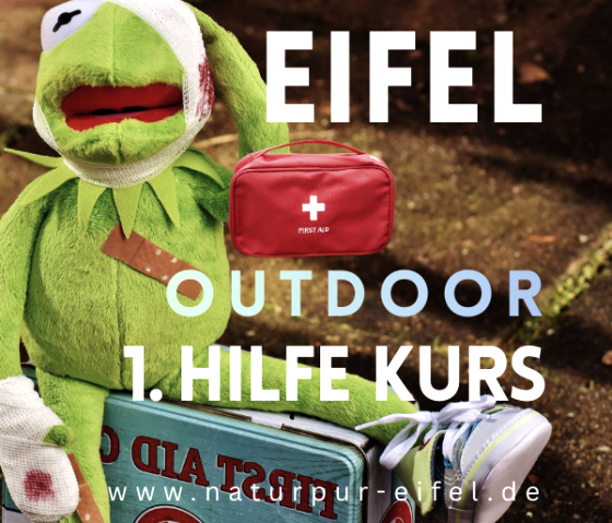 Outdoor 1. Hilfe Kurs, © Natur Pur Eifel Outdoor 1. Hilfe Kurs, © Natur Pur Eifel