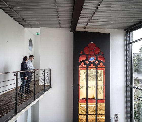 Glasmalereimuseum Linnich, © Dennis Stratmann | Kreis Düren Glasmalereimuseum Linnich, © Dennis Stratmann | Kreis Düren