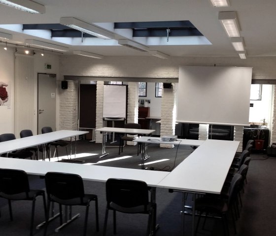 Seminarraum klein, © Stiftung Fabrik für Kultur und Stadtteil, Düren Seminarraum klein, © Stiftung Fabrik für Kultur und Stadtteil, Düren
