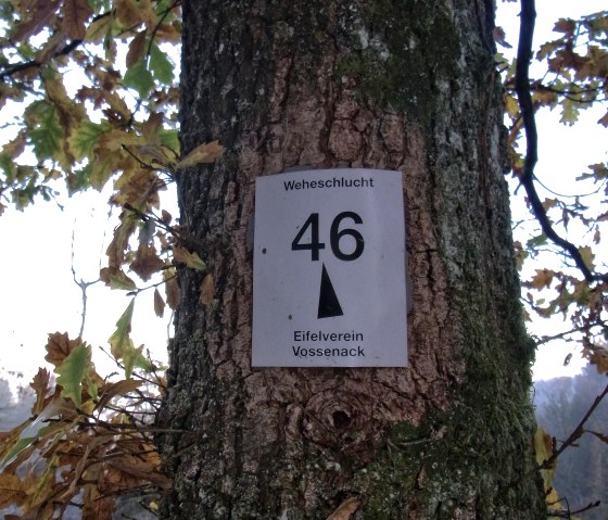 Wegmarkierung, © Rureifel-Tourismus e.V. Wegmarkierung, © Rureifel-Tourismus e.V.
