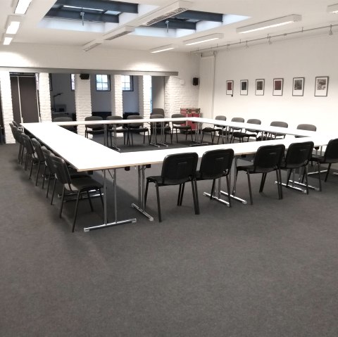 Seminarraum, © Stiftung Fabrik für Kultur und Stadtteil, Düren Seminarraum, © Stiftung Fabrik für Kultur und Stadtteil, Düren