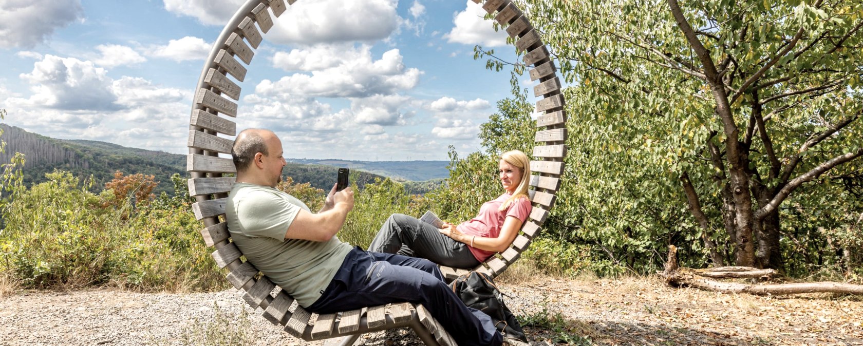 Eifel Loop in Heimbach, © Eifel-Tourismus GmbH, AR - shapefruit AG Eifel Loop in Heimbach, © Eifel-Tourismus GmbH, AR - shapefruit AG