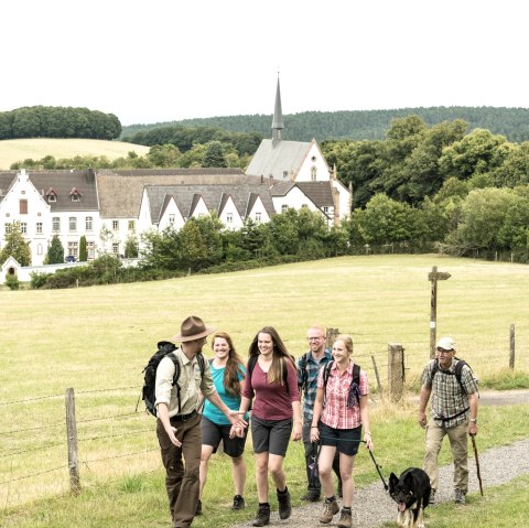 Ranger tour Mariawald Monastery, © D. Ketz Ranger tour Mariawald Monastery, © D. Ketz
