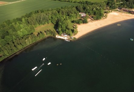 Badesee Düren - Luftbild Badesee Düren - Luftbild