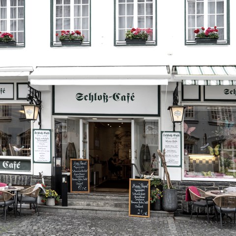 Das Schloß Café - Außenansicht, © Achim Pröpper Das Schloß Café - Außenansicht, © Achim Pröpper