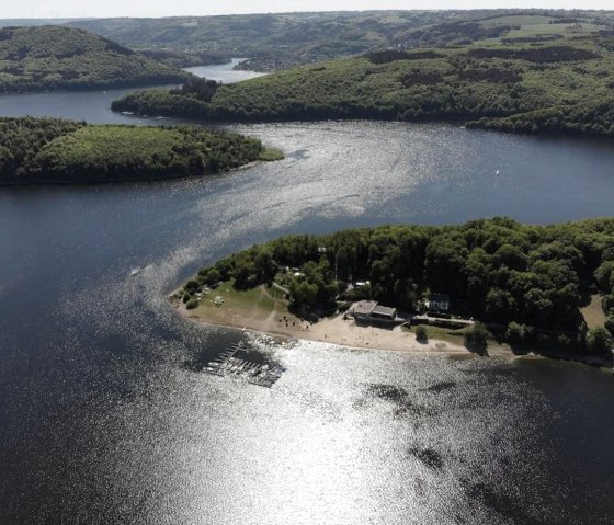 Luftaufnahme des Beach Clubs, © Beach Club Eifel Luftaufnahme des Beach Clubs, © Beach Club Eifel