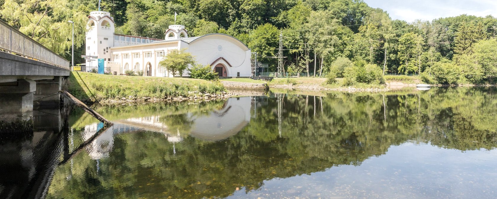 Jugendstil-Wasserkraftwerk in Heimbach, © Eifel Tourismus GmbH, AR-shapefruit AG Jugendstil-Wasserkraftwerk in Heimbach, © Eifel Tourismus GmbH, AR-shapefruit AG