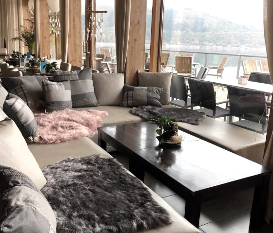 Gemütliche Sitzecke, © Beach Club Eifel Gemütliche Sitzecke, © Beach Club Eifel