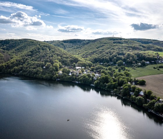 Stausee Obermaubach in der Rureifel, © Dennis Stratmann | Grünmetropole e.V. Stausee Obermaubach in der Rureifel, © Dennis Stratmann | Grünmetropole e.V.