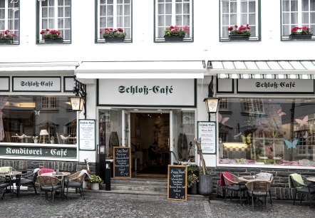 Das Schloß Café - Außenansicht, © Achim Pröpper Das Schloß Café - Außenansicht, © Achim Pröpper