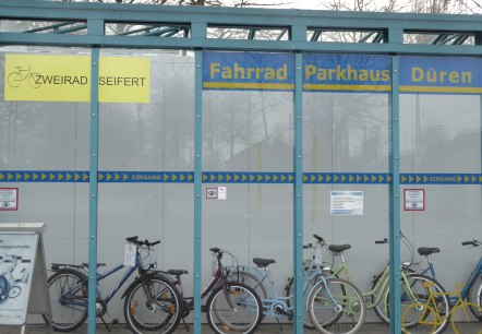 Fahrradparkhaus Düren, © Düren Tourismus Fahrradparkhaus Düren, © Düren Tourismus