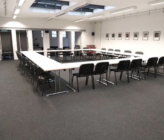 Seminarraum, © Stiftung Fabrik für Kultur und Stadtteil, Düren Seminarraum, © Stiftung Fabrik für Kultur und Stadtteil, Düren