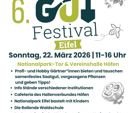 Saatgut Festival 2026, © Stadt Monschau Saatgut Festival 2026, © Stadt Monschau