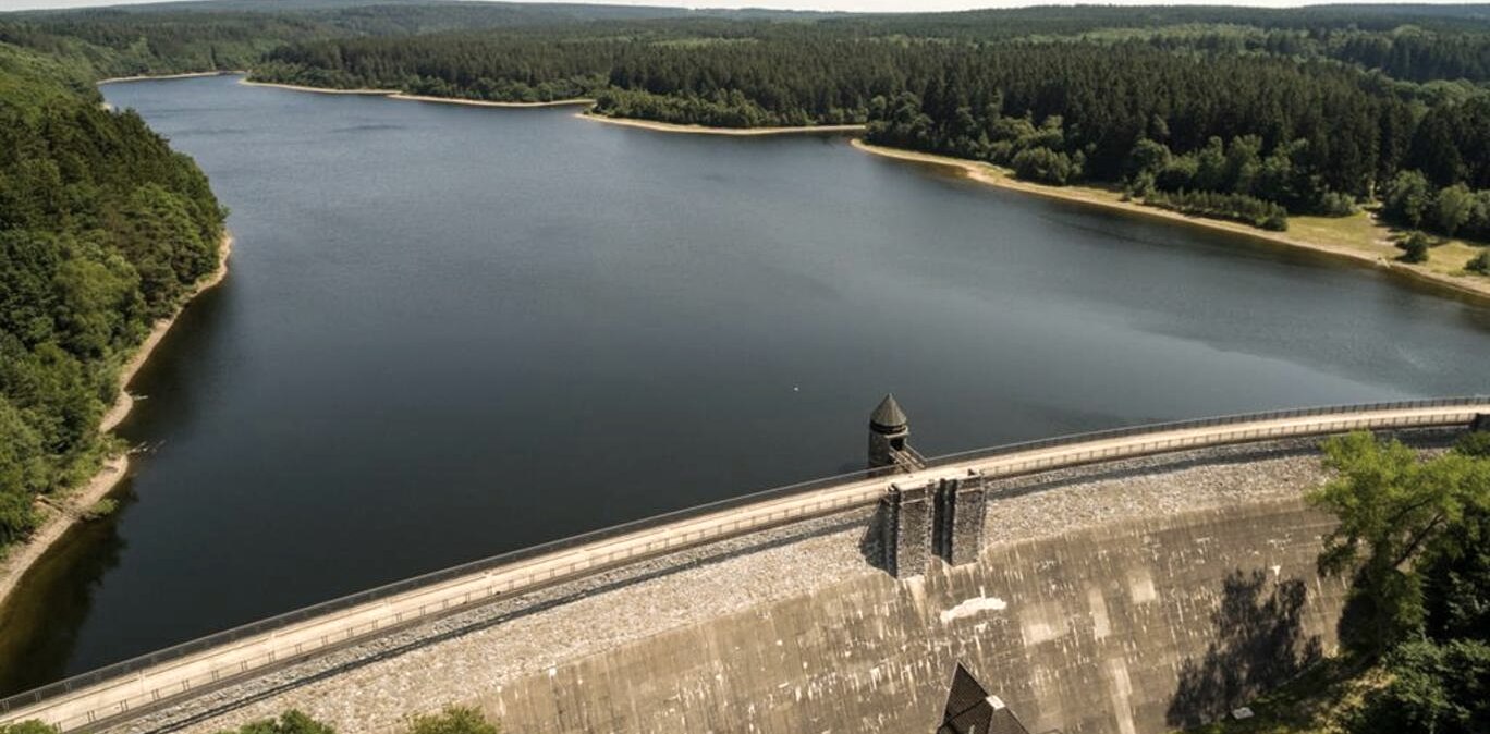 Dreilägerbachtalsperre mit Staumauer, © Eifel Tourismus GmbH / D. Ketz Dreilägerbachtalsperre mit Staumauer, © Eifel Tourismus GmbH / D. Ketz