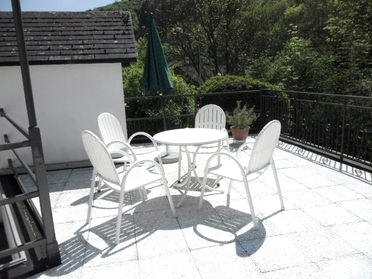 Terasse der Ferienwohnung Terasse der Ferienwohnung