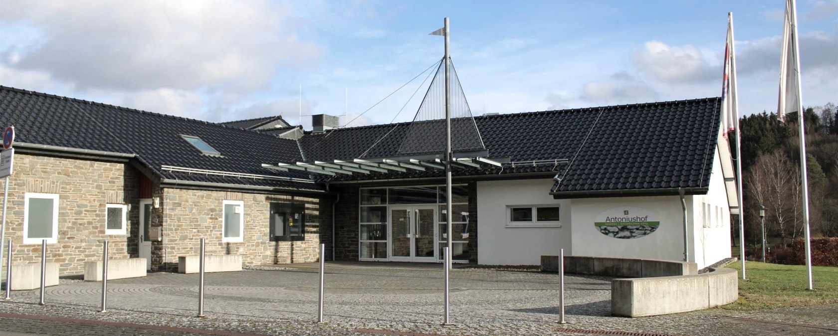 Antoniushof Rurberg Eingangsbereich, © Rursee-Touristik GmbH Antoniushof Rurberg Eingangsbereich, © Rursee-Touristik GmbH