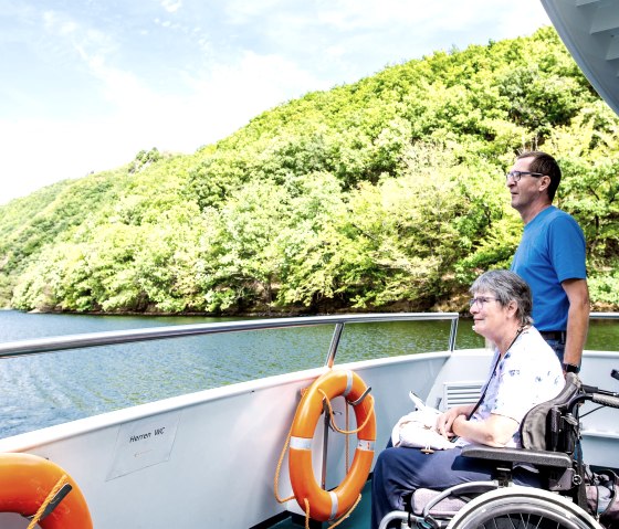 Fahrt mit der Rursee-Schifffahrt, © Eifel Tourismus GmbH, D. Ketz Fahrt mit der Rursee-Schifffahrt, © Eifel Tourismus GmbH, D. Ketz