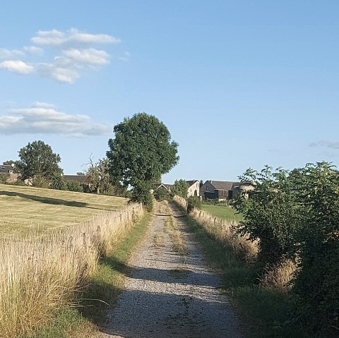 Sommerweg Krauthausen Häuser Juli-August (co) Thei Sommerweg Krauthausen Häuser Juli-August (co) Thei