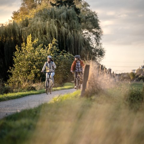 Cycling in indeland, © Dennis Stratmann | Grünmetropole e.V. Cycling in indeland, © Dennis Stratmann | Grünmetropole e.V.