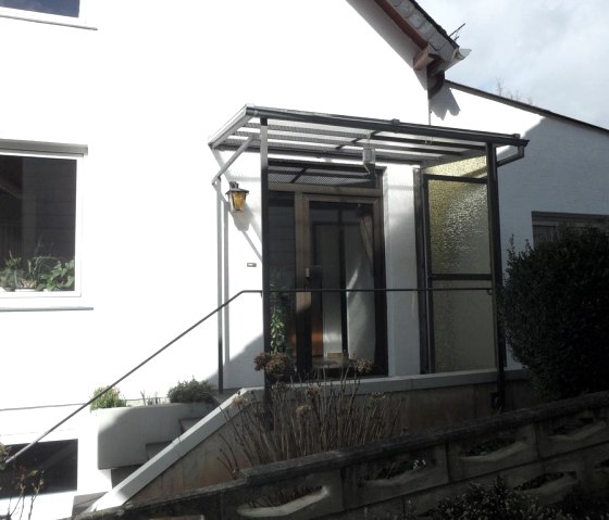 Eingang der Ferienwohnung Eingang der Ferienwohnung