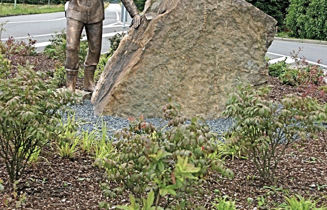 Schmugglerstatue Mützenich, © Jaqueline Huppertz Schmugglerstatue Mützenich, © Jaqueline Huppertz