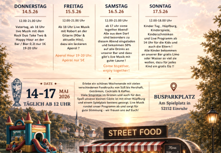 Street Food Fest in Einruhr Street Food Fest in Einruhr