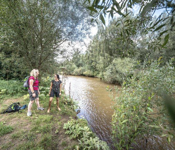 Renaturierte Inde, © Dennis Stratmann | Kreis Düren Renaturierte Inde, © Dennis Stratmann | Kreis Düren