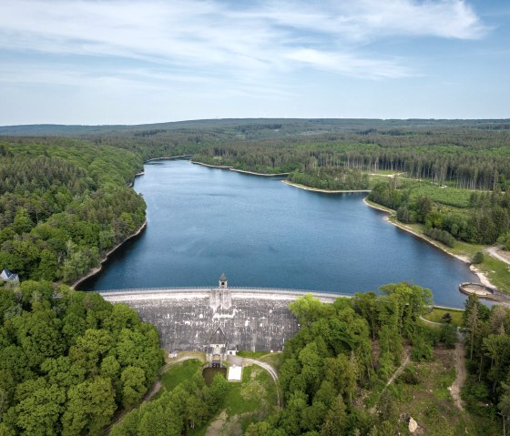 The Dreilägerbach dam, © Eifel Tourismus GmbH, Dominik Ketz The Dreilägerbach dam, © Eifel Tourismus GmbH, Dominik Ketz