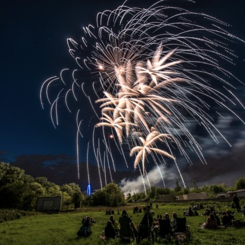 Brillantfeuerwerk Annakirmes in D&uuml;ren
