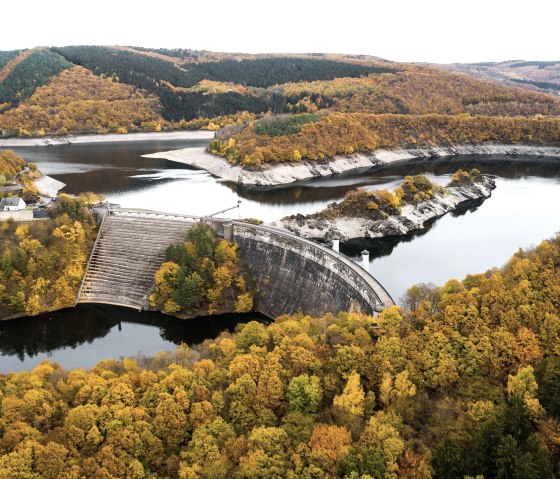 Herbst im Nationalpark Eifel, Urfttalsperre, &copy; Tourismus NRW e.V.