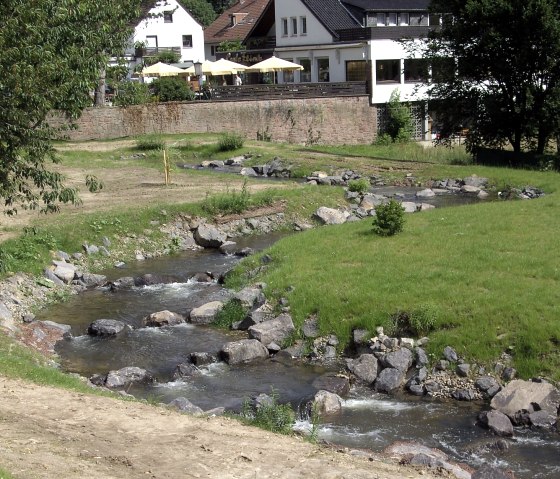 Zicht op de vistrap, © Gemeinde Kreuzau