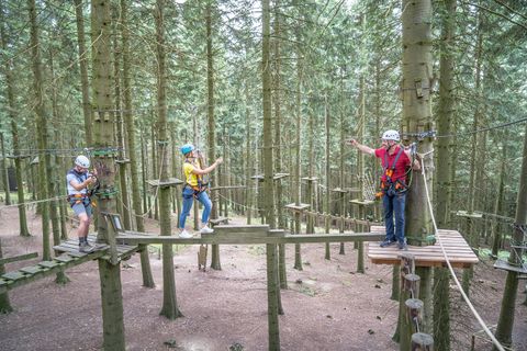 Hochseilgarten in der Rureifel