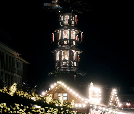 Weihnachtspyramide Düren, © Stadt Düren