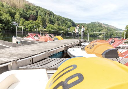 Tretbootverleih Staubecken Heimbach, &copy; Eifel-Tourismus GmbH, AR, shapefruit AG